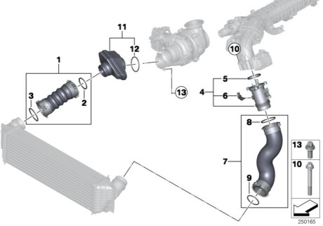 Уплотнительное кольцо 889520 BMW 11658516724