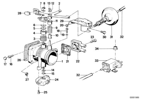 Електронний клапан H11740 BMW 11741277973