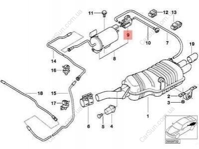 Електромагнітний клапан BMW 11741437372