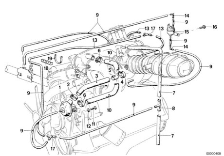 Шланг 3.3X1.8 вакуу BMW 11747797177