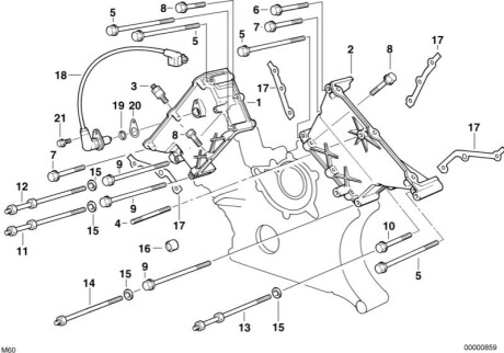 Датчик частоти оберт BMW 12141729291