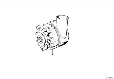 Генератор BMW 12311735704