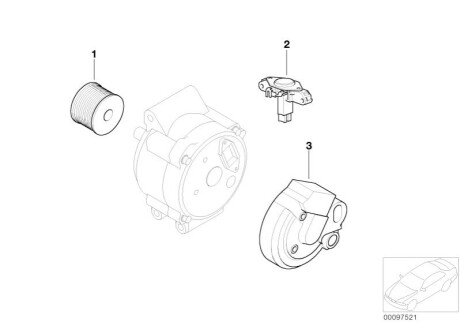 Оригинальная запчасть BMW 12317512731