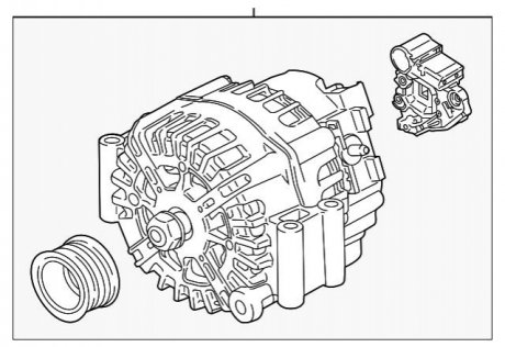 Генератор BMW 12317540744