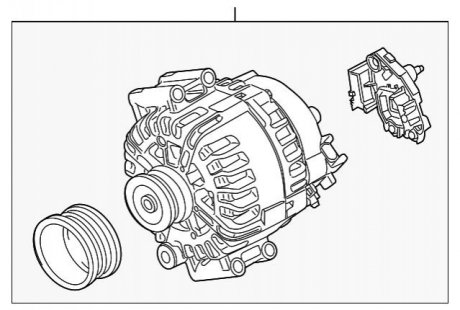 Генератор BMW 12317551256