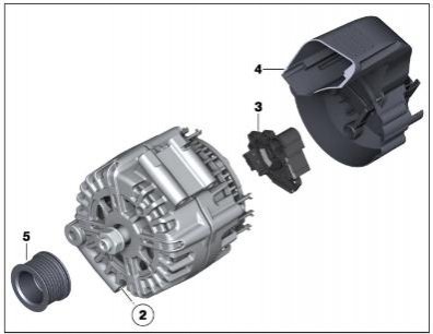 Генератор змінного струму BMW 12317603783