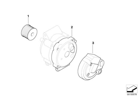 Оригинальная запчасть BMW 12317792740