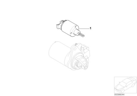 Оригинальная запчасть BMW 12411517332