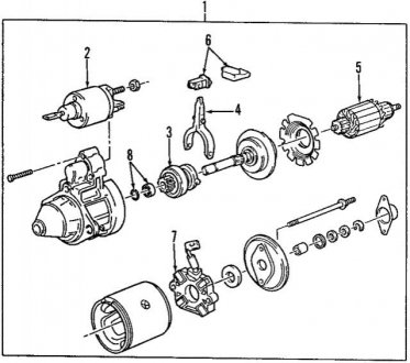 К-кт ремонтний BMW 12411721297