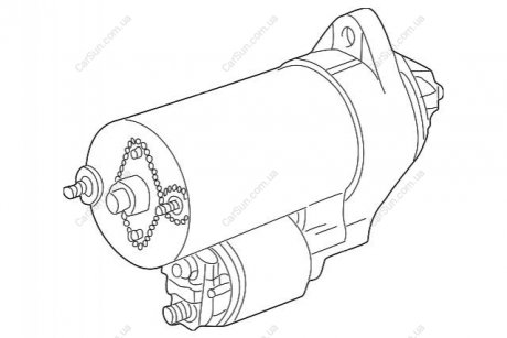 Стартер BMW 12417501668