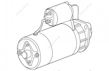 Стартер M54 BMW 12417578684