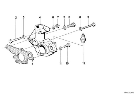 Вимикач індикатора тиску олії BMW 12611277642