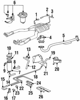 Нижний шланг BMW 13311307271 (фото 1)