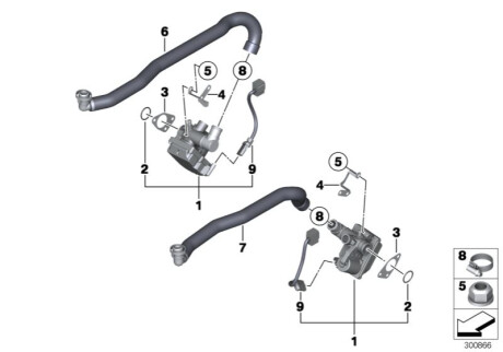 Уплотнительное кольцо BMW 13417834429