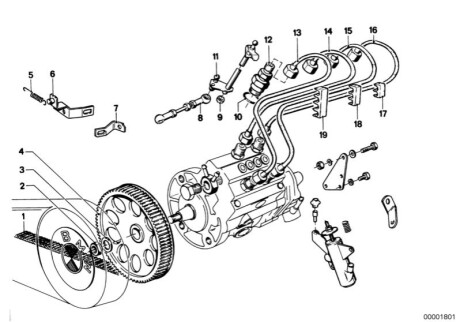 Шестерня H13510 BMW 13521259586