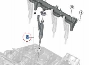 Інжектор BMW 13538625396