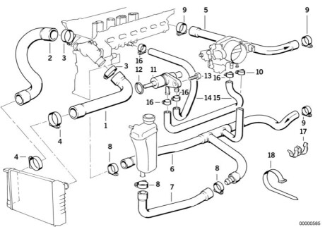 Уплотнительное кольцо H13800 BMW 13541735380