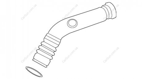 Воздуховод наддува BMW 13717588283