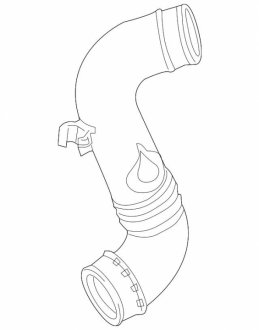 Воздушный патрубок BMW 13717590304