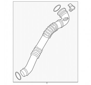 Повітропровід BMW 13717607941