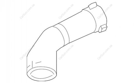 Патрубок наддуву BMW 13718613157