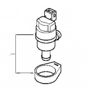 Соленоид продувки парового баллона BMW 13901407474