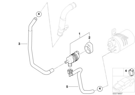 Сапун паливного баку 135040 BMW 13907837663