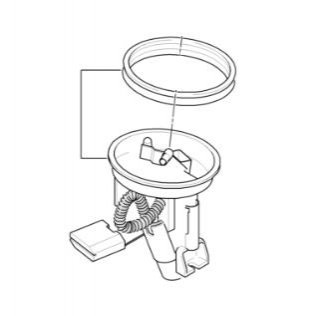Паливний насос BMW 16142229684