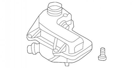 Компенсаційний бак, охолоджувальна рідина BMW 17107514964