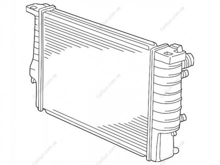 Радіатор BMW 17111427165