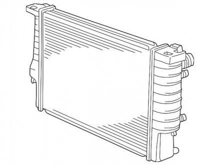 Радіатор BMW 17111433025