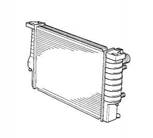 Радіатор BMW 17111728908