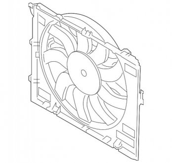 Вентилятор 850 Watt BMW 17112283621