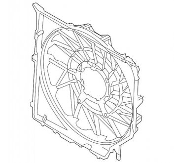 Вентилятор охолодження двигуна BMW 17113415242
