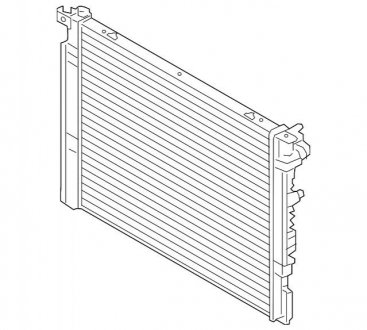 Радиатор BMW 17118642875