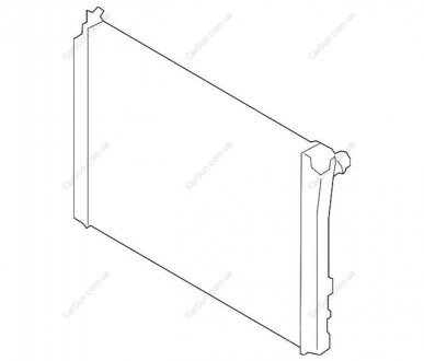 Радиатор охлаждающей жидкости BMW 17118666739