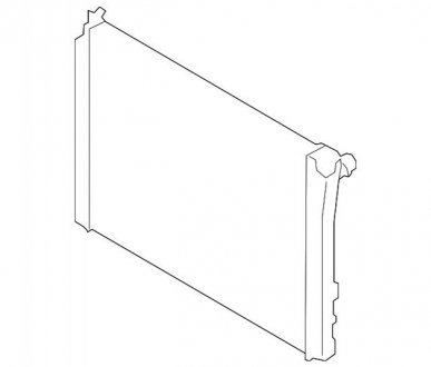 Радіатор системи охолодження BMW 17118666740