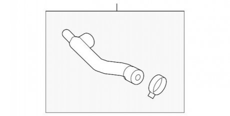 Патрубок радиатора BMW 17127575432