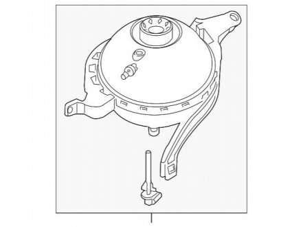 Расширительный бак BMW 17137649733