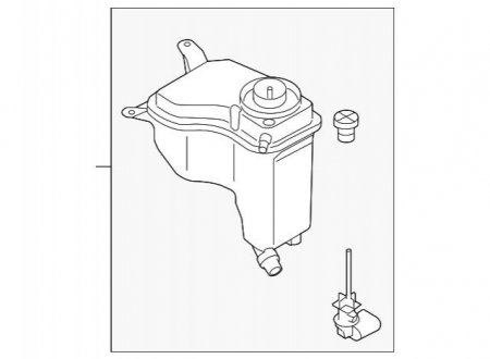 Бачок расширительный BMW 17137810592