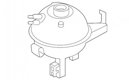 Расширительный бак BMW 17138610654