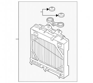 Радіатор оливи BMW 17217572542