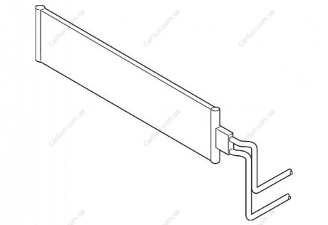 Кулер гідропідсилювача керма BMW 17217583843