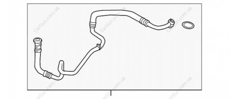 Трубопровід охолодження АКПП BMW 17227636880