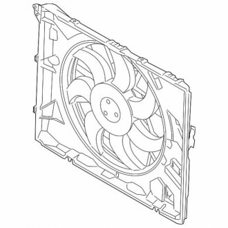 Вентилятор охолодження двигуна BMW 17427533274