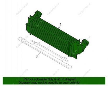 Интеркулер BMW 17517593845