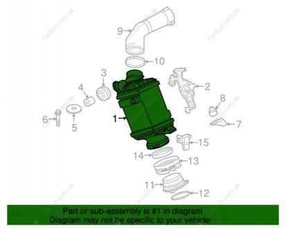 Интеркулер BMW 17518619391