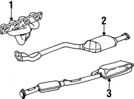 Глушник BMW 18101743263