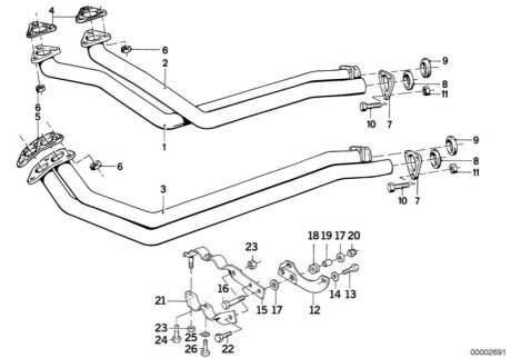 Оригинальная запчасть BMW 18111709425