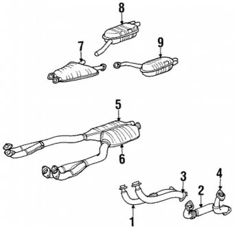 Резонатор BMW 18121723667